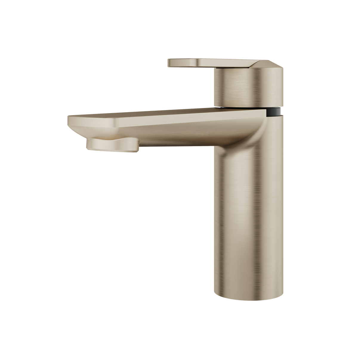 Aquabrass c67 Single-hole Lavatory Faucet C6714 in brushed nickel