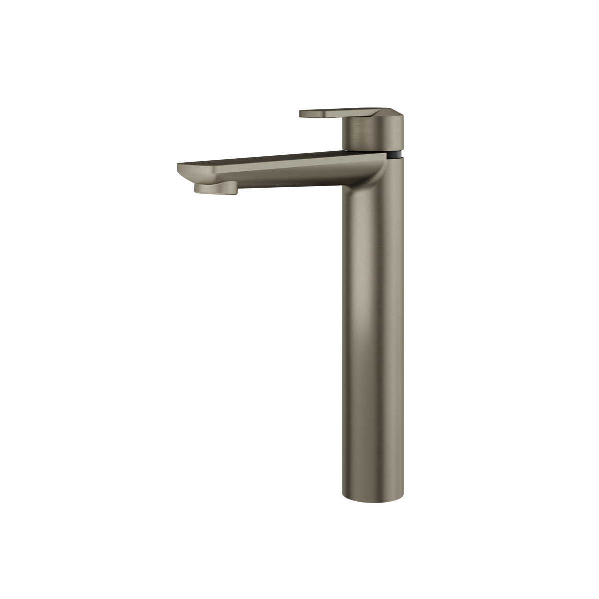 Aquabrass c67 Tall Single-hole Lavatory Faucet C6720 in brushed black chrome