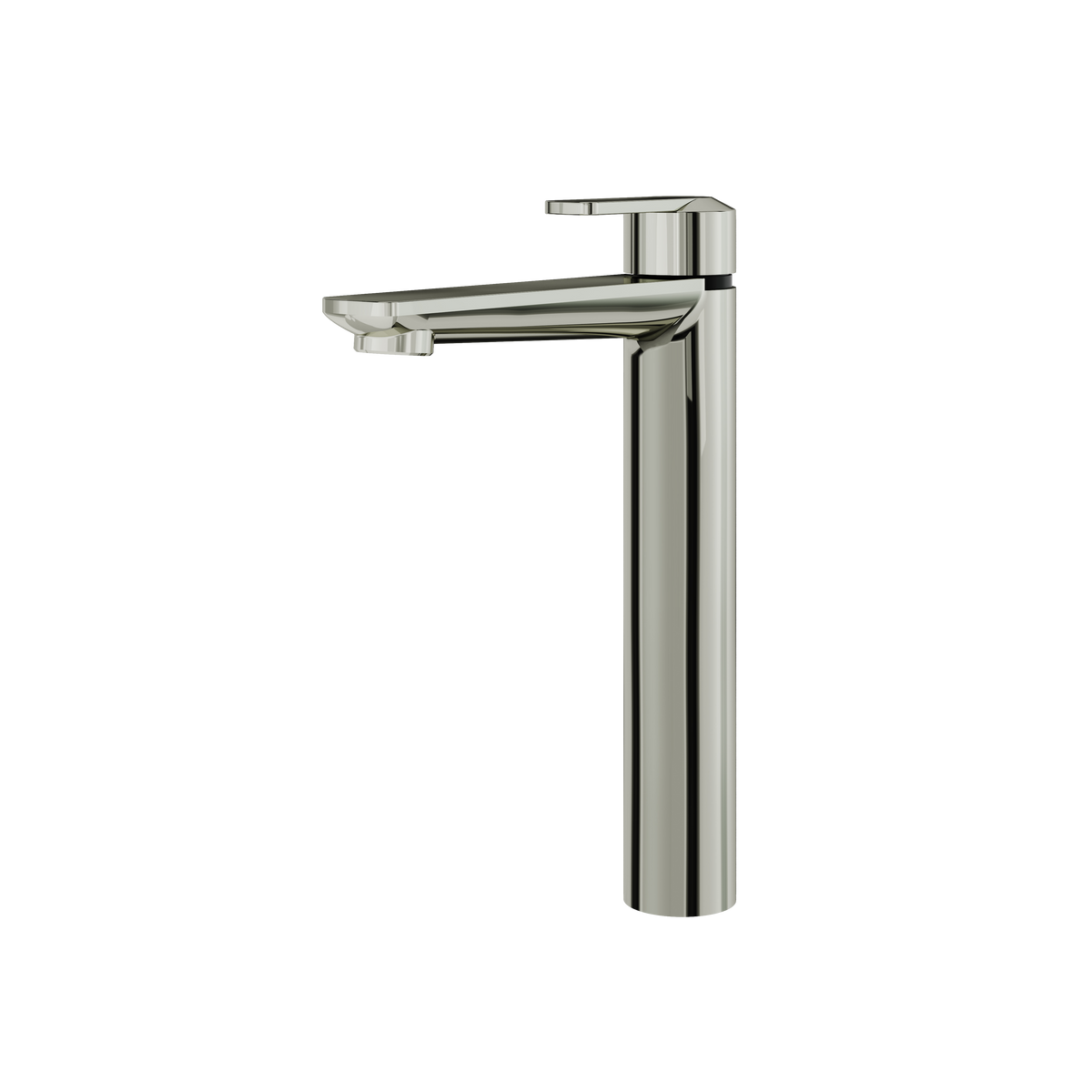 Aquabrass c67 Tall Single-hole Lavatory Faucet C6720 in polished nickel