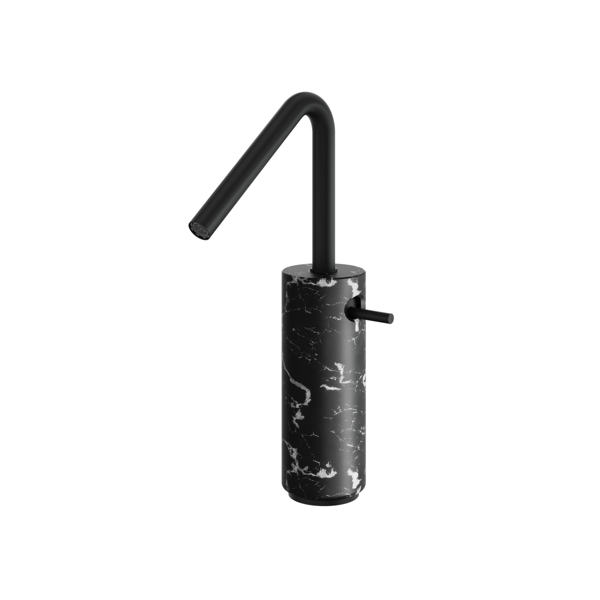 Aquabrass Marmo Tall Single-hole Lavatory Faucet CL20NM in black marquina black