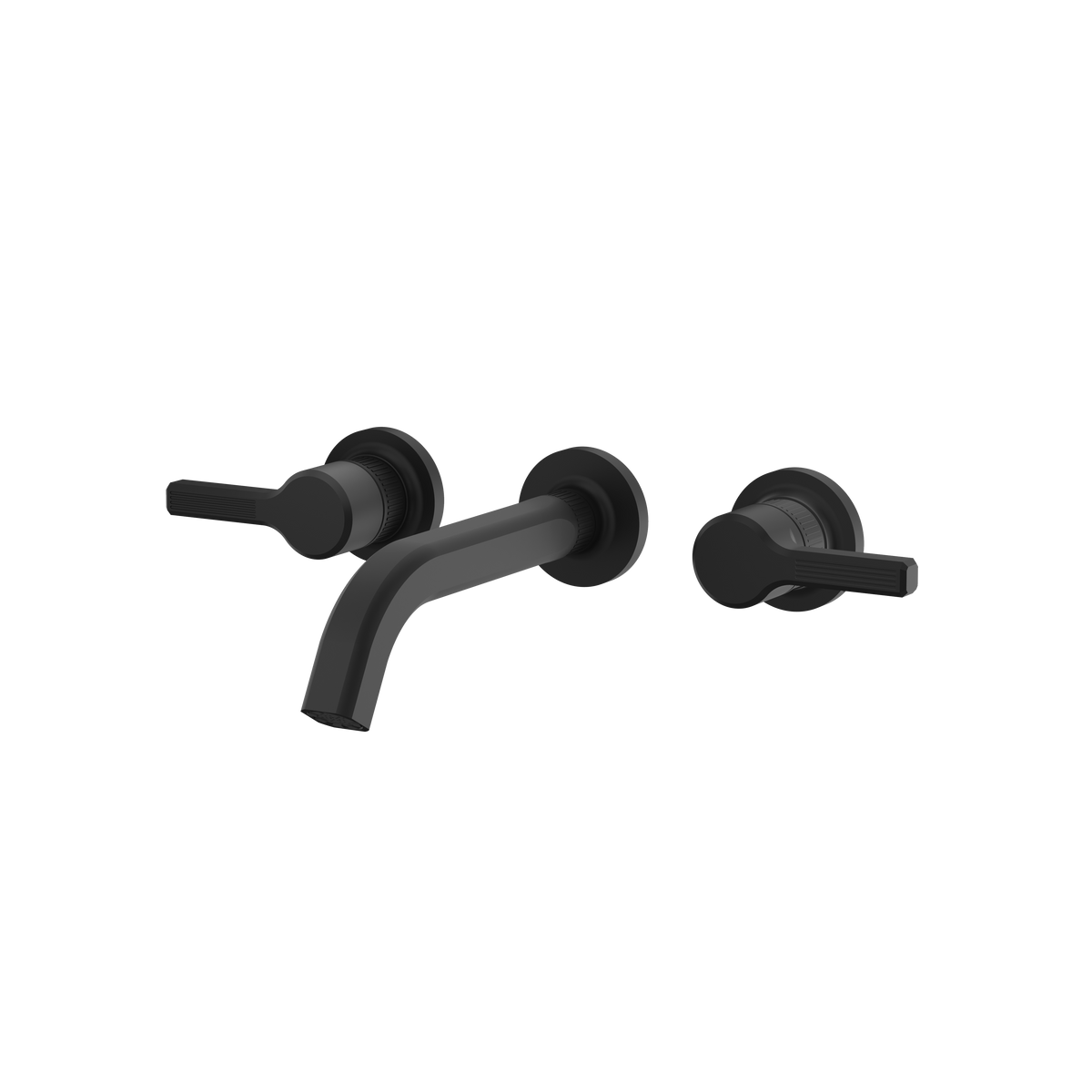 Aquabrass Ariston Wallmount Lavatory Faucet 47029 in black