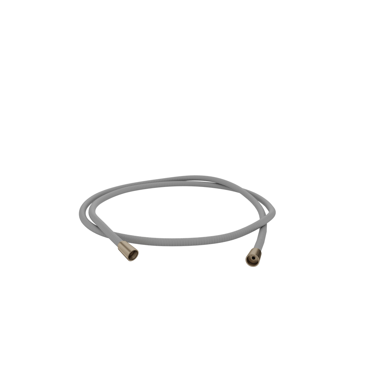 Aquabrass Braided Hose SH035 in brushed nickel