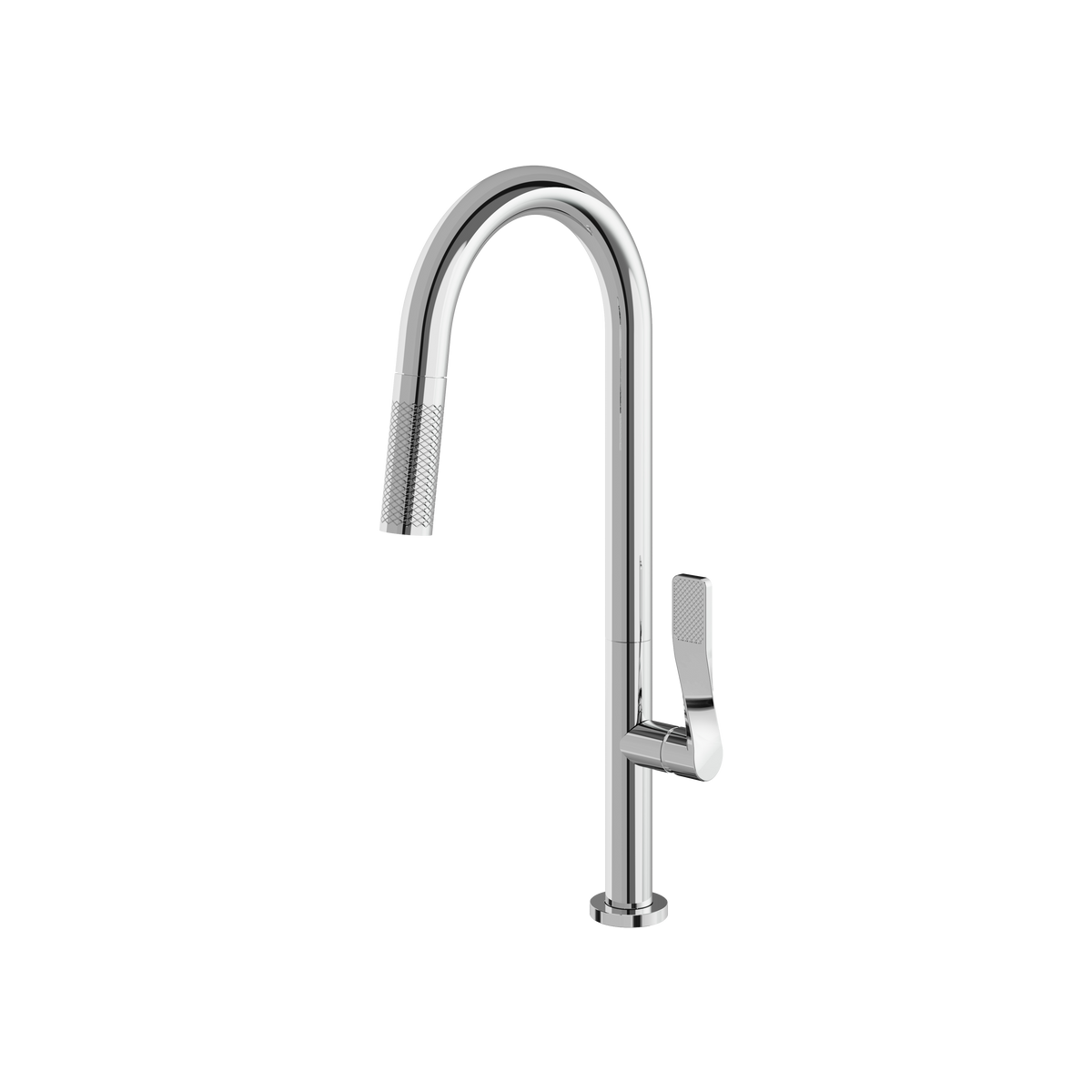 Aquabrass Grill Pull-down Dual Stream Mode Kitchen Faucet 6745N in polished chrome