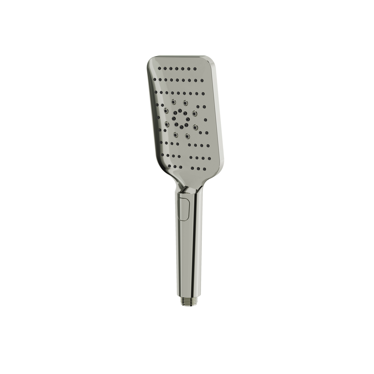 Aquabrass Square Handshower 85154 in polished nickel