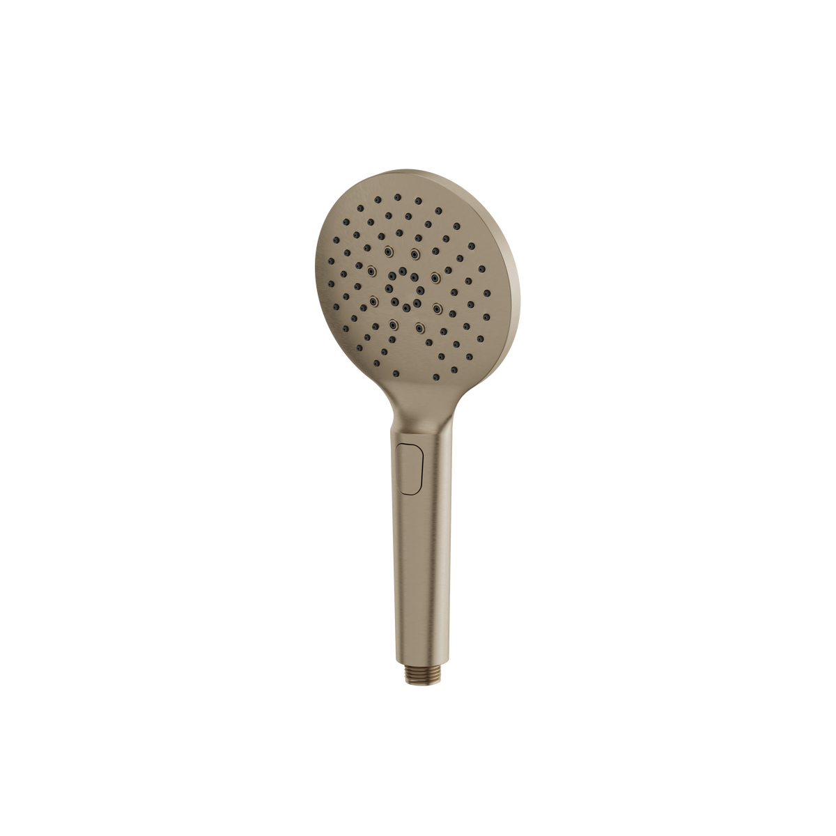 Aquabrass Round Handshower 85265 in brushed nickel