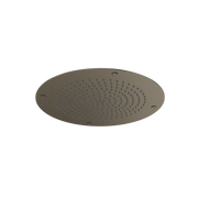 Aquabrass Aquaflush 14” Round Recessed Rainhead 714 in brushed black chrome