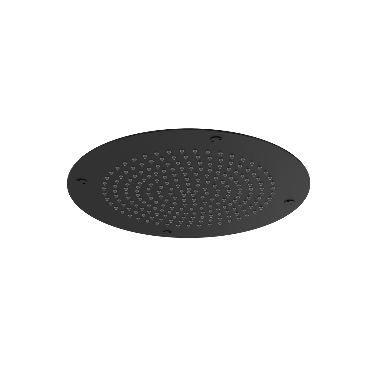Aquabrass Aquaflush 14” Round Recessed Rainhead 714 in black