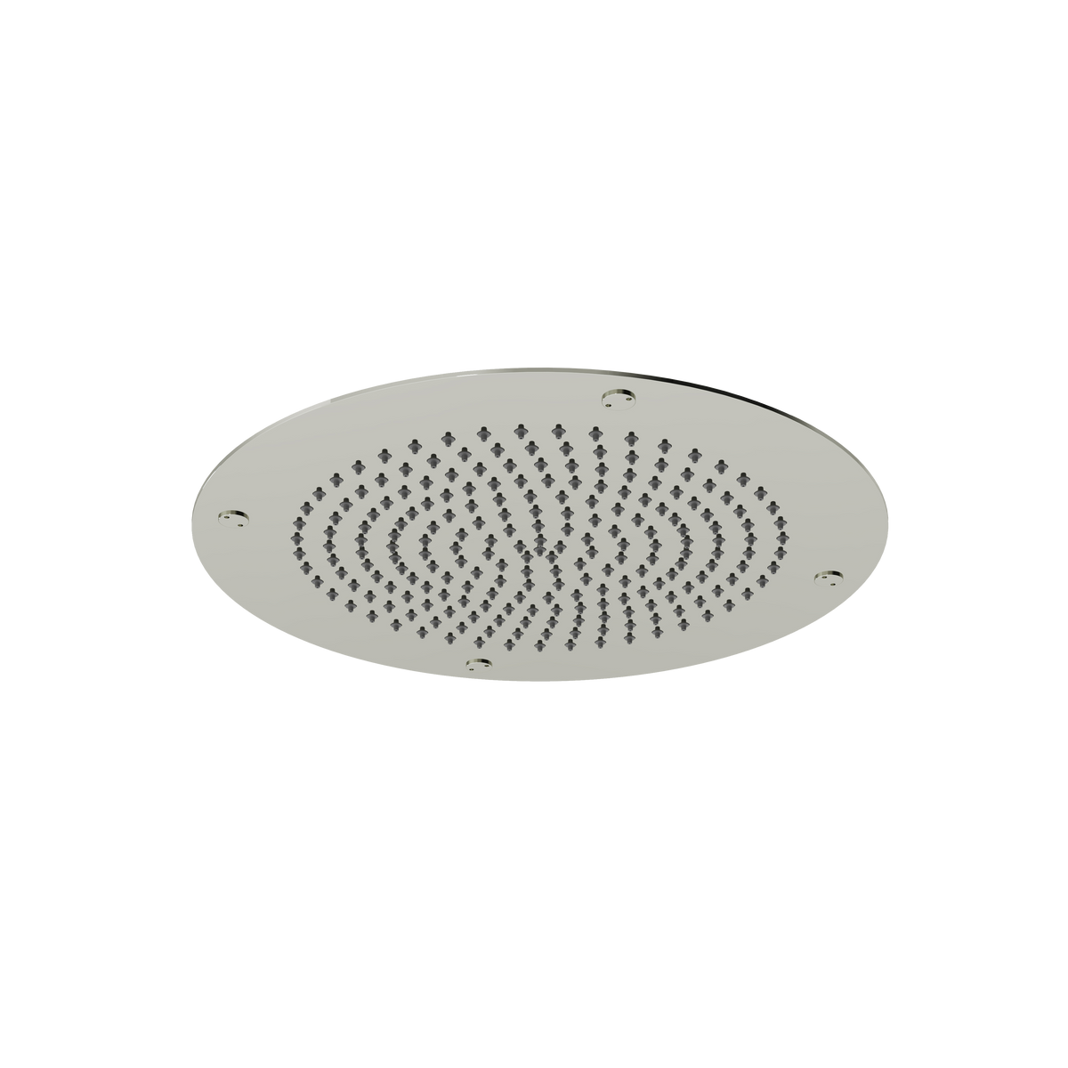 Aquabrass Aquaflush 14” Round Recessed Rainhead 714 in polished nickel