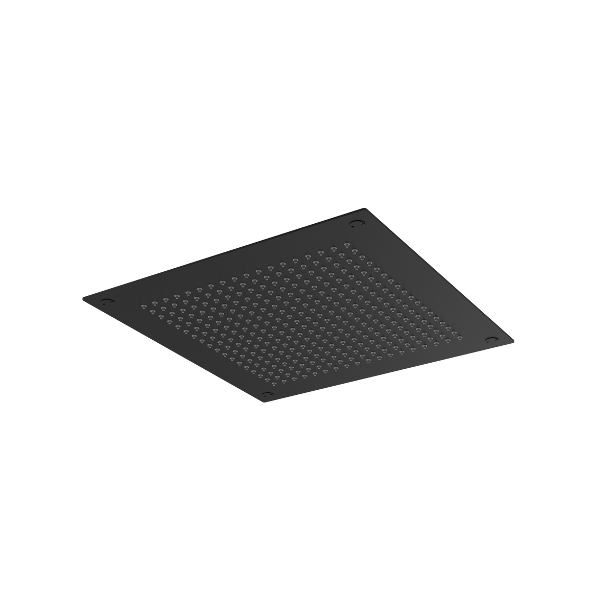 Aquabrass Aquaflush 14” X 14″ Square Recessed Rainhead 828 in black