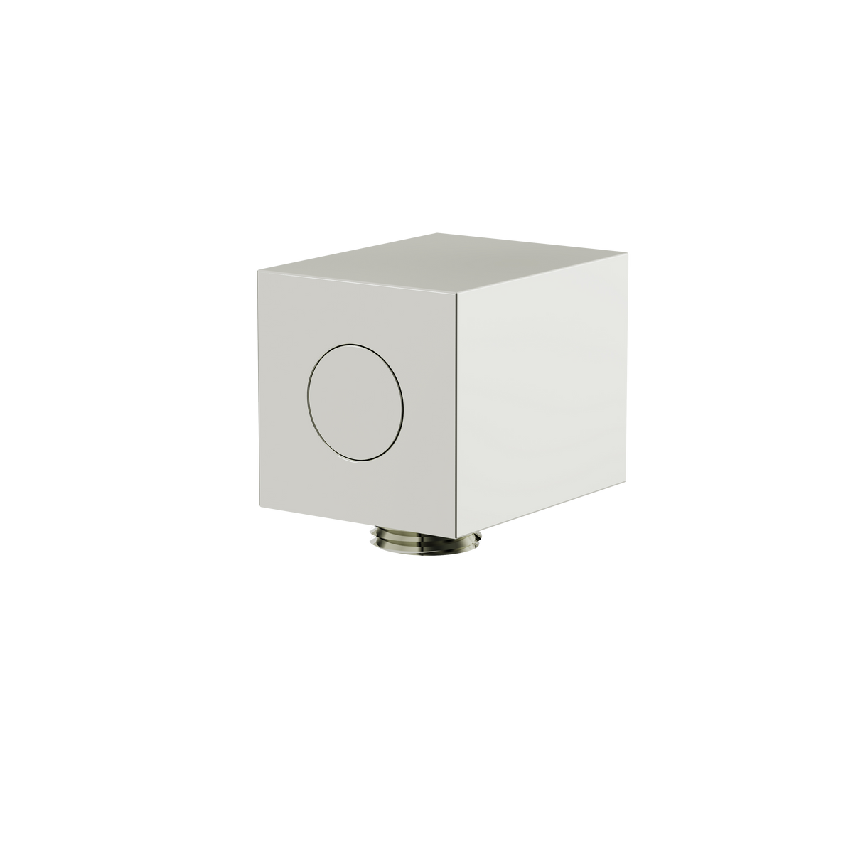 Aquabrass Square Waterway 1408 in polished nickel