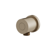 Aquabrass Round Waterway 1409 in brushed nickel