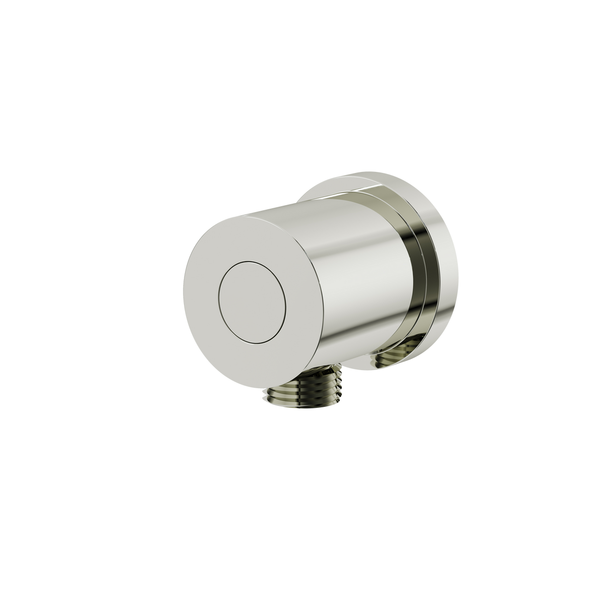 Aquabrass Round Waterway 1409 in polished nickel