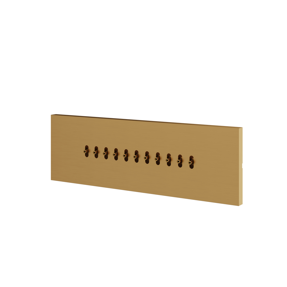Aquabrass Wavy Body Jet 2583 in brushed gold