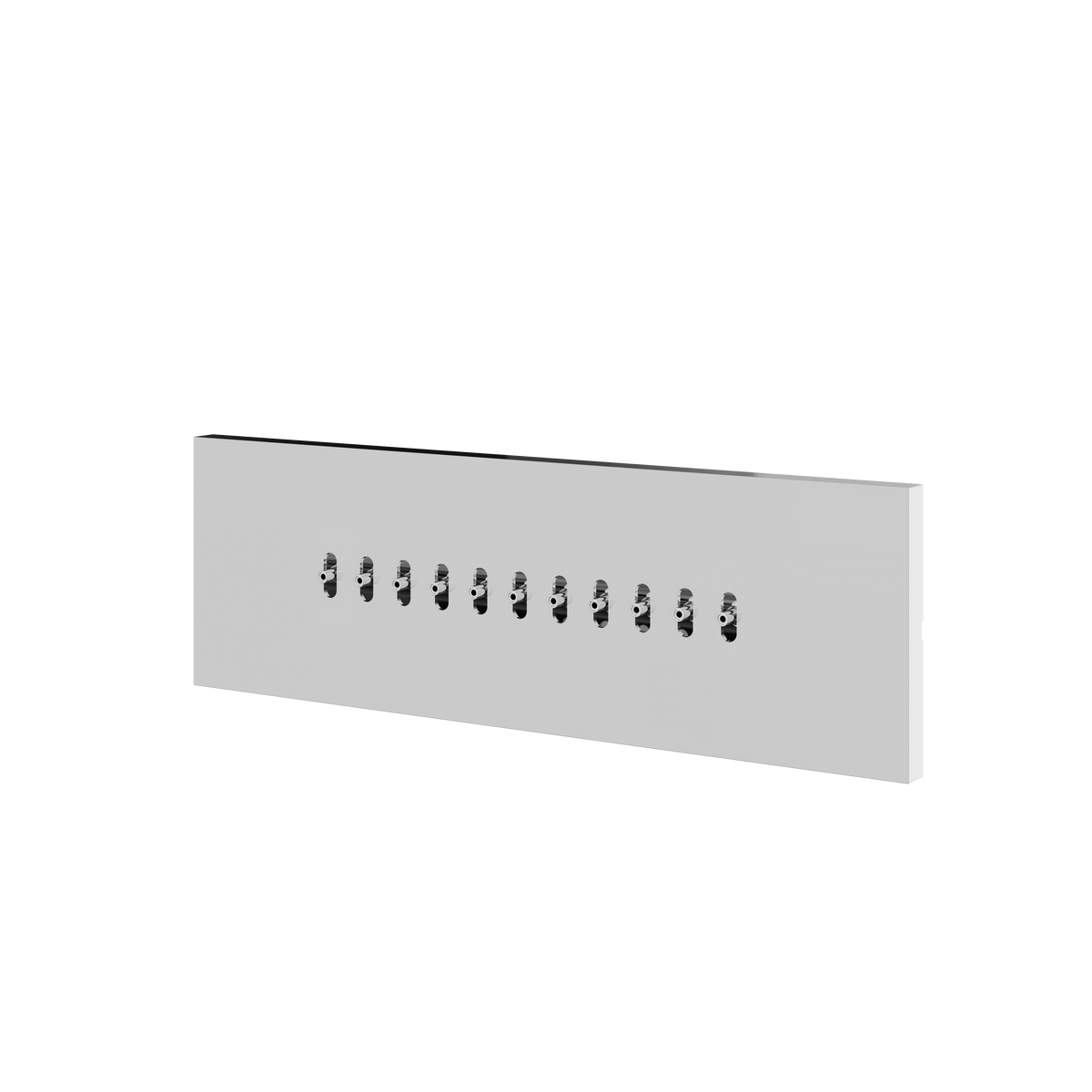 Aquabrass Wavy Body Jet 2583 in polished chrome