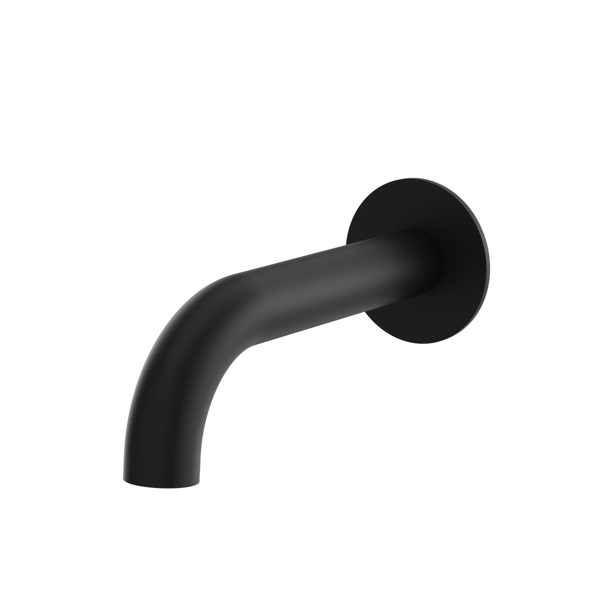 Aquabrass Tub Spouts Round Tub Spout 11132 in electro black