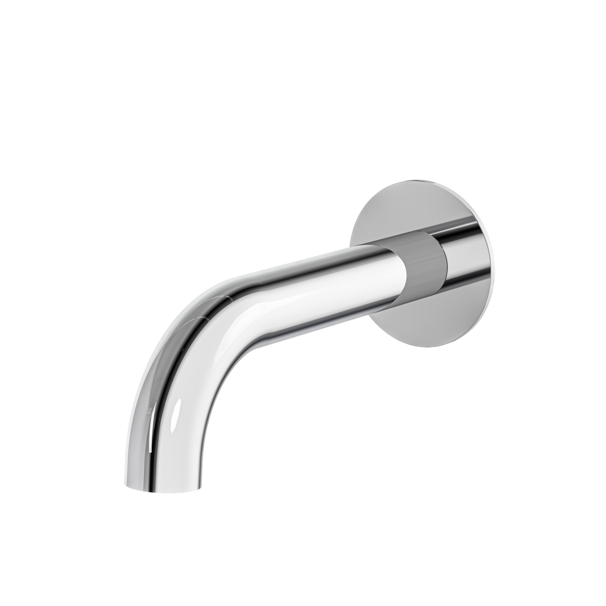 Aquabrass Tub Spouts Round Tub Spout 11132 in polished chrome