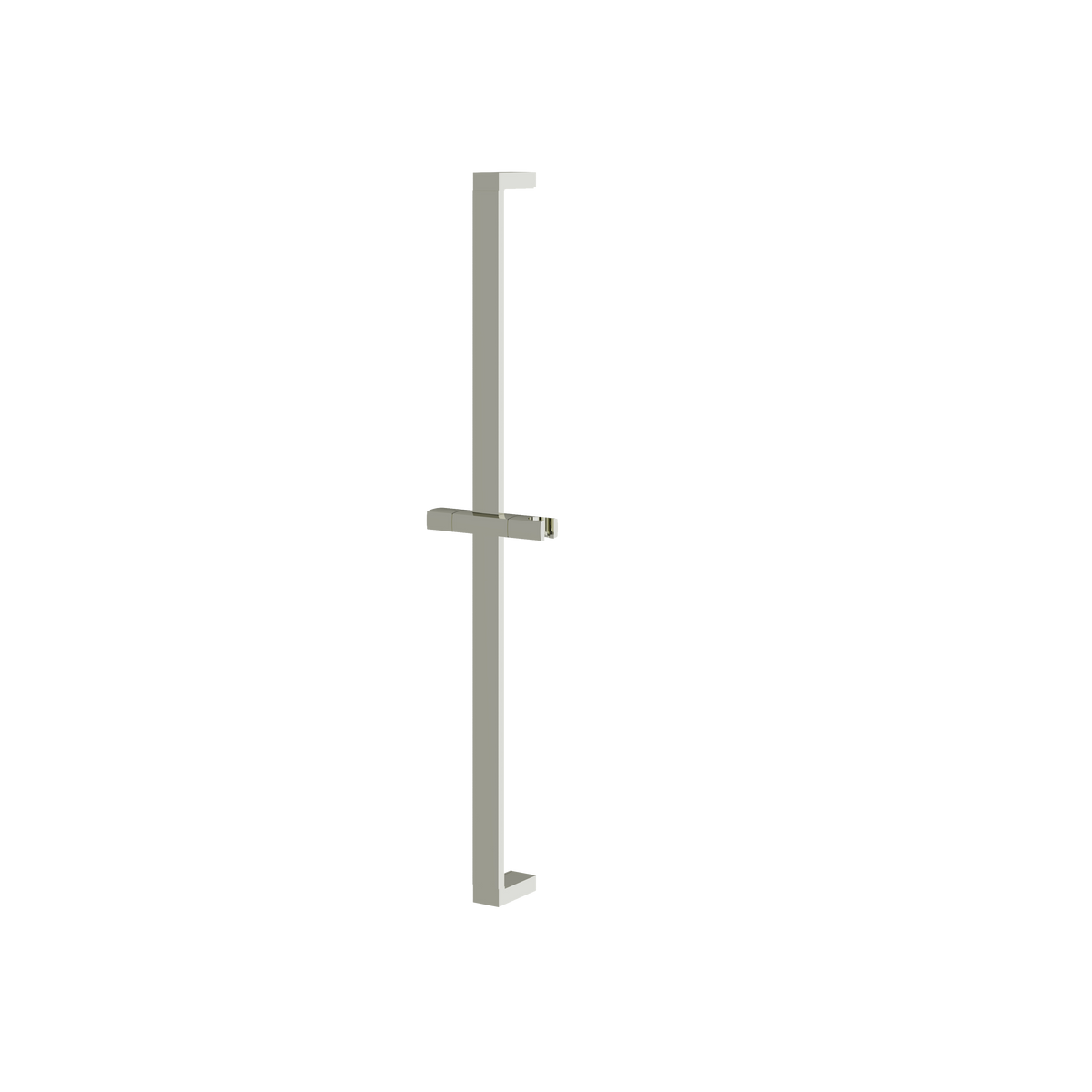 Aquabrass Square Rail 12896 in polished nickel