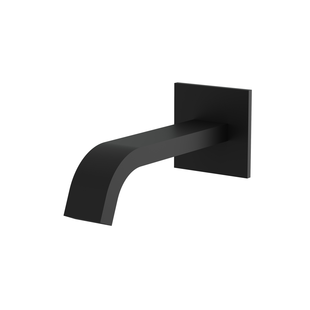 Aquabrass Tosca Tub Spout 34032 in black