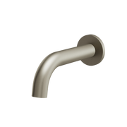 Aquabrass Aria Tub Spout 48032 in brushed black chrome