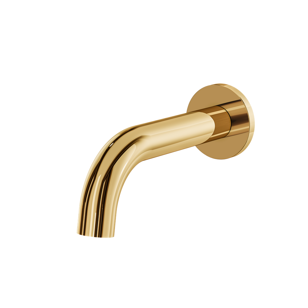 Aquabrass Aria Tub Spout 48032 in polished gold