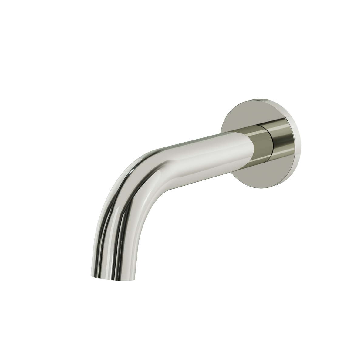 Aquabrass Aria Tub Spout 48032 in polished nickel
