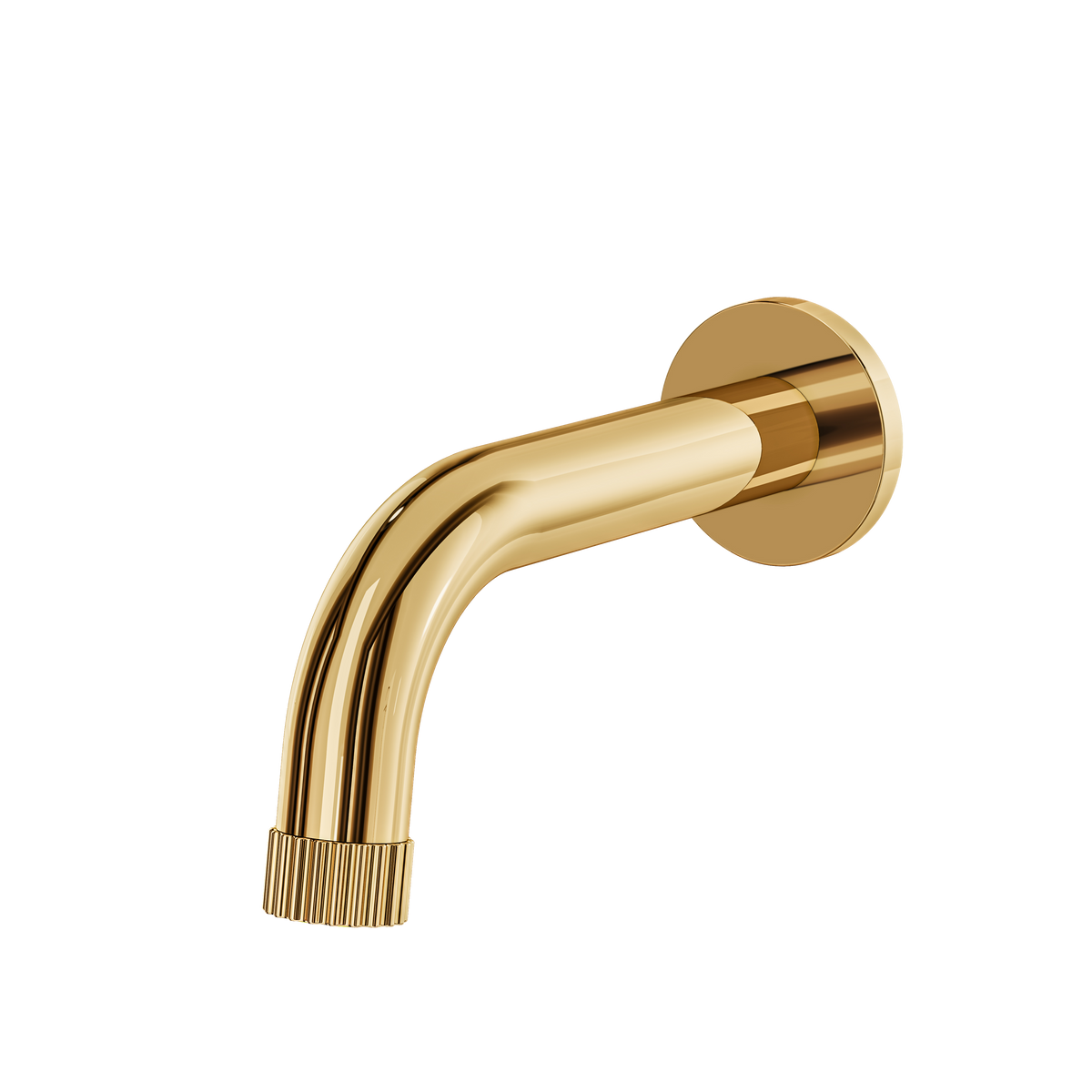 Aquabrass Montebello Tub Spout 49032 in polished gold