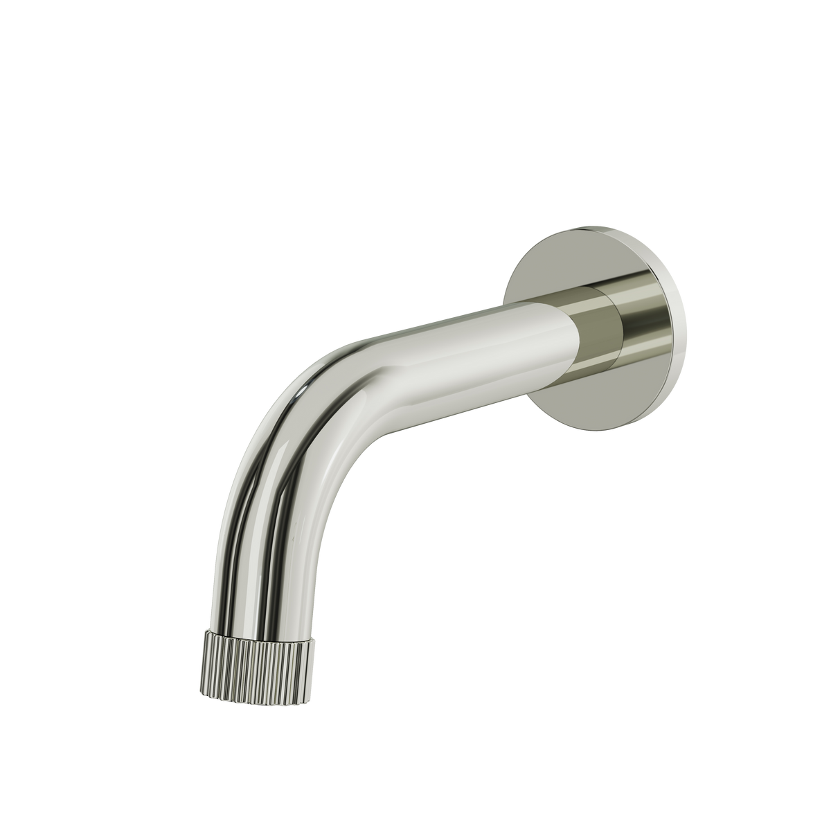 Aquabrass Montebello Tub Spout 49032 in polished nickel