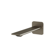 Aquabrass Alpha Tub Spout 92032 in brushed black chrome