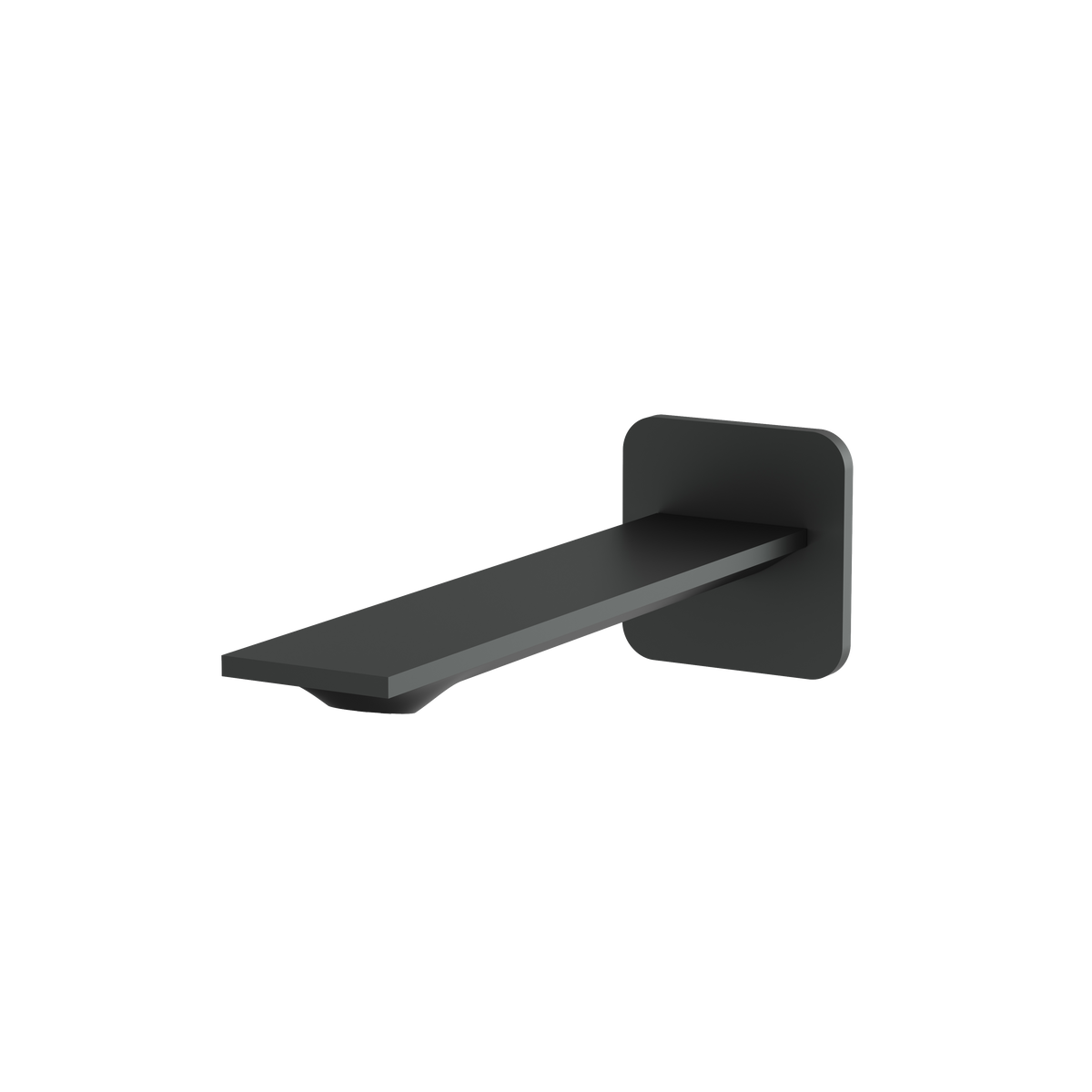 Aquabrass Alpha Tub Spout 92032 in black