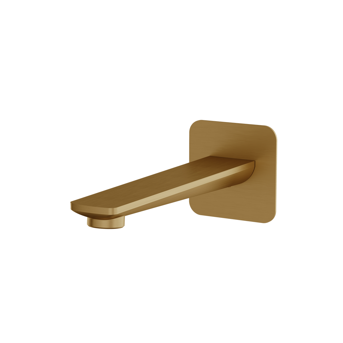 Aquabrass c67 Tub Spout C6732 in brushed gold