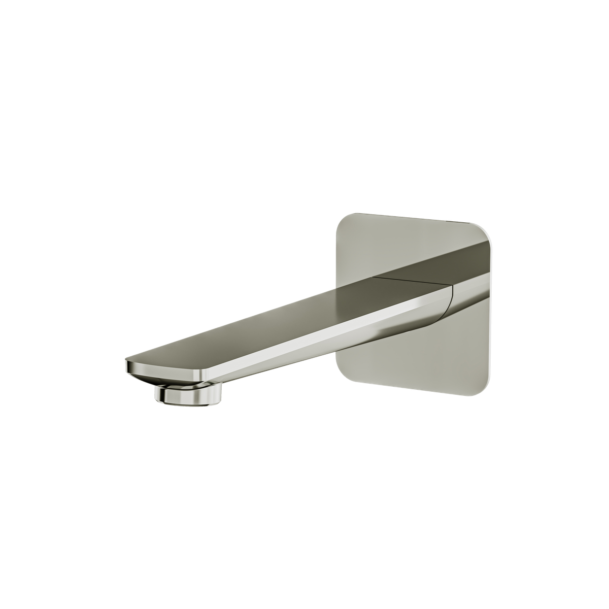 Aquabrass c67 Tub Spout C6732 in polished nickel