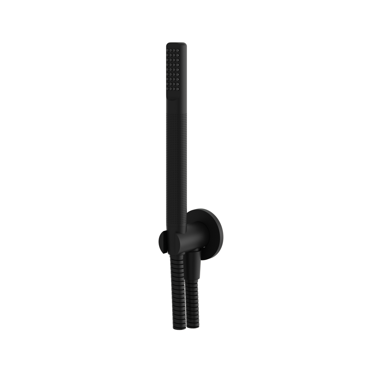 Aquabrass Round Handshower Set HSS364 in black