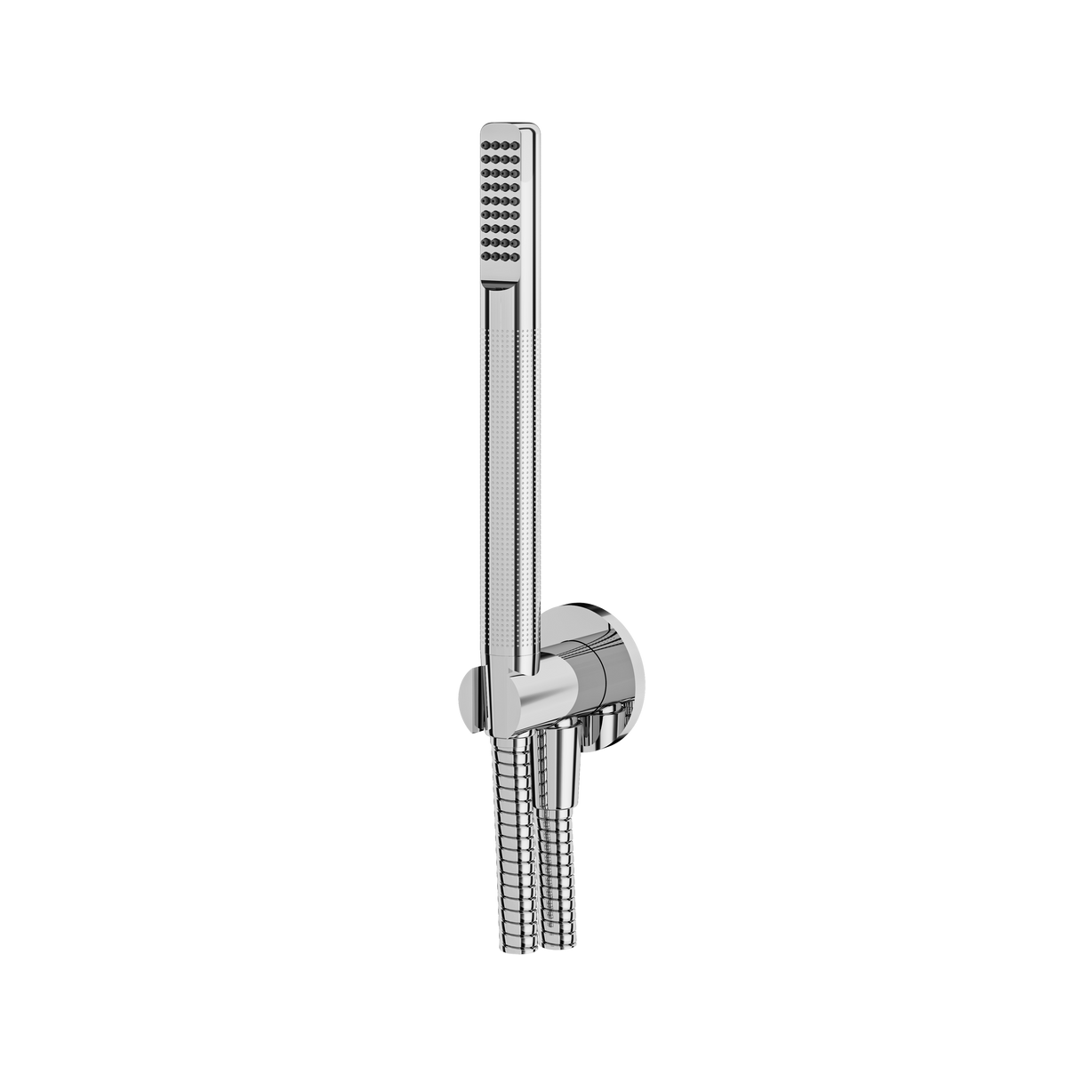 Aquabrass Round Handshower Set HSS364 in polished chrome