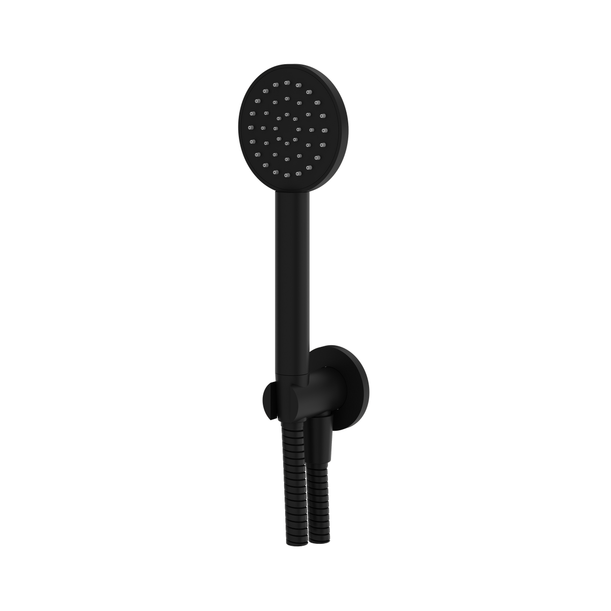 Aquabrass Round Handshower Set HSS365 in black