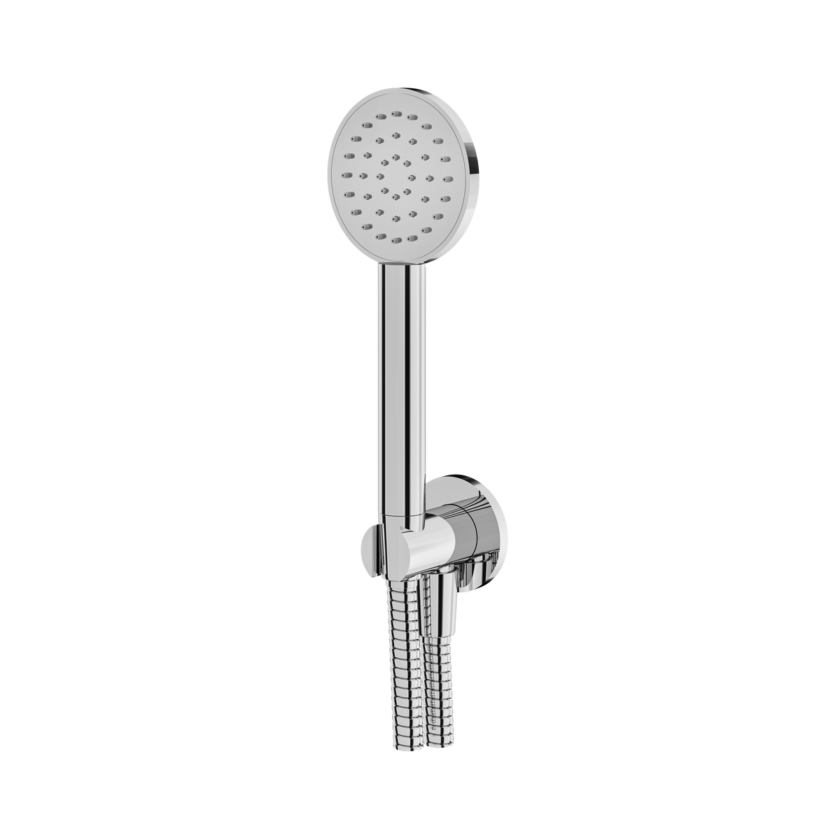 Aquabrass Round Handshower Set HSS365 in polished chrome