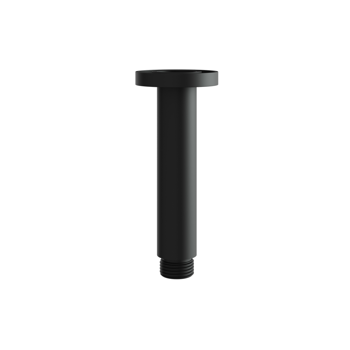 Aquabrass Rainheads and Shower Arms 4″ Round Ceiling Drop with Flange M8401 in brushed nickel