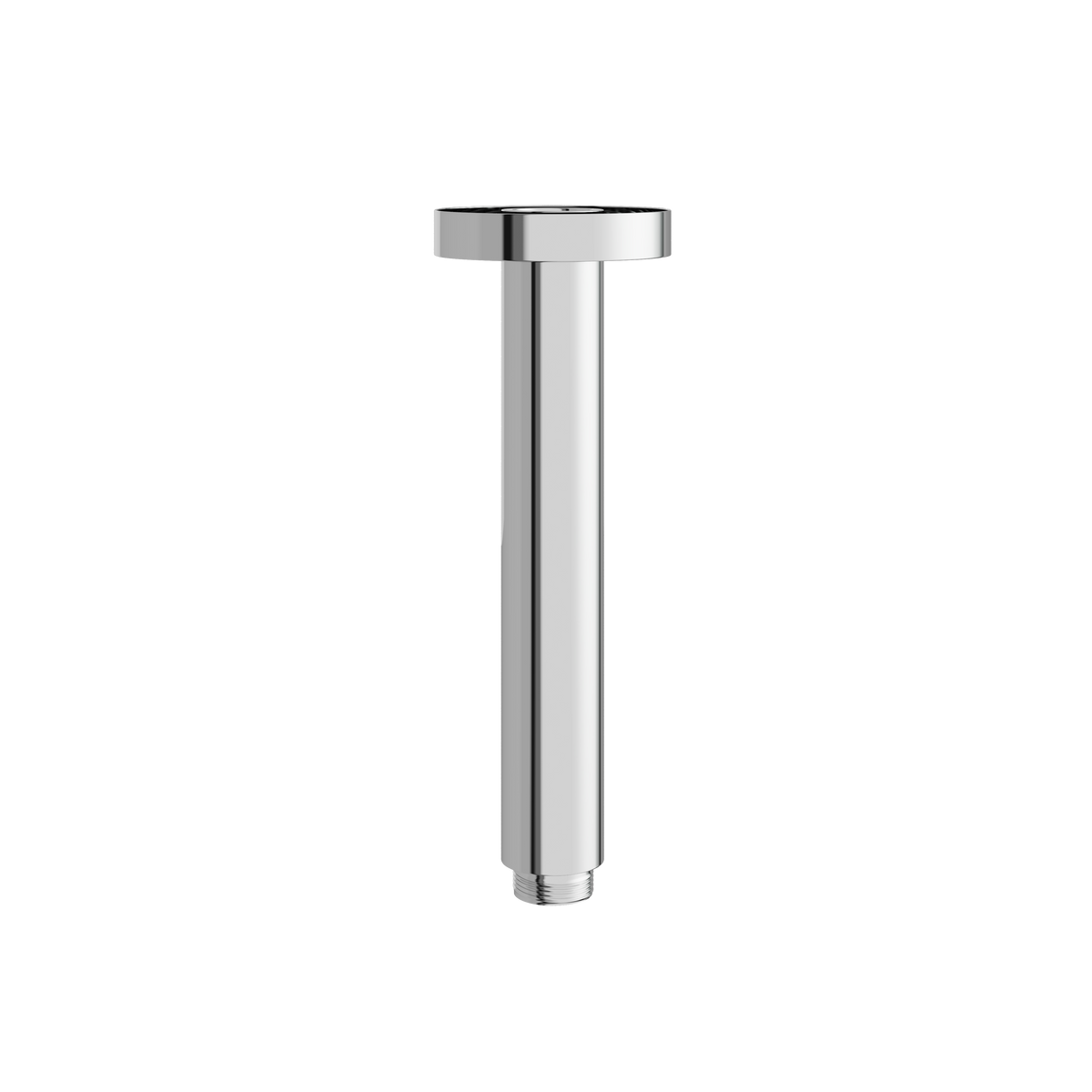 Aquabrass 6” Round Ceiling Drop with Flange RCD06 in polished chrome