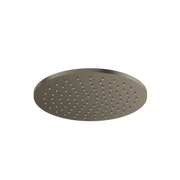 Aquabrass 10″ Round Rainhead RRH10 in brushed black chrome