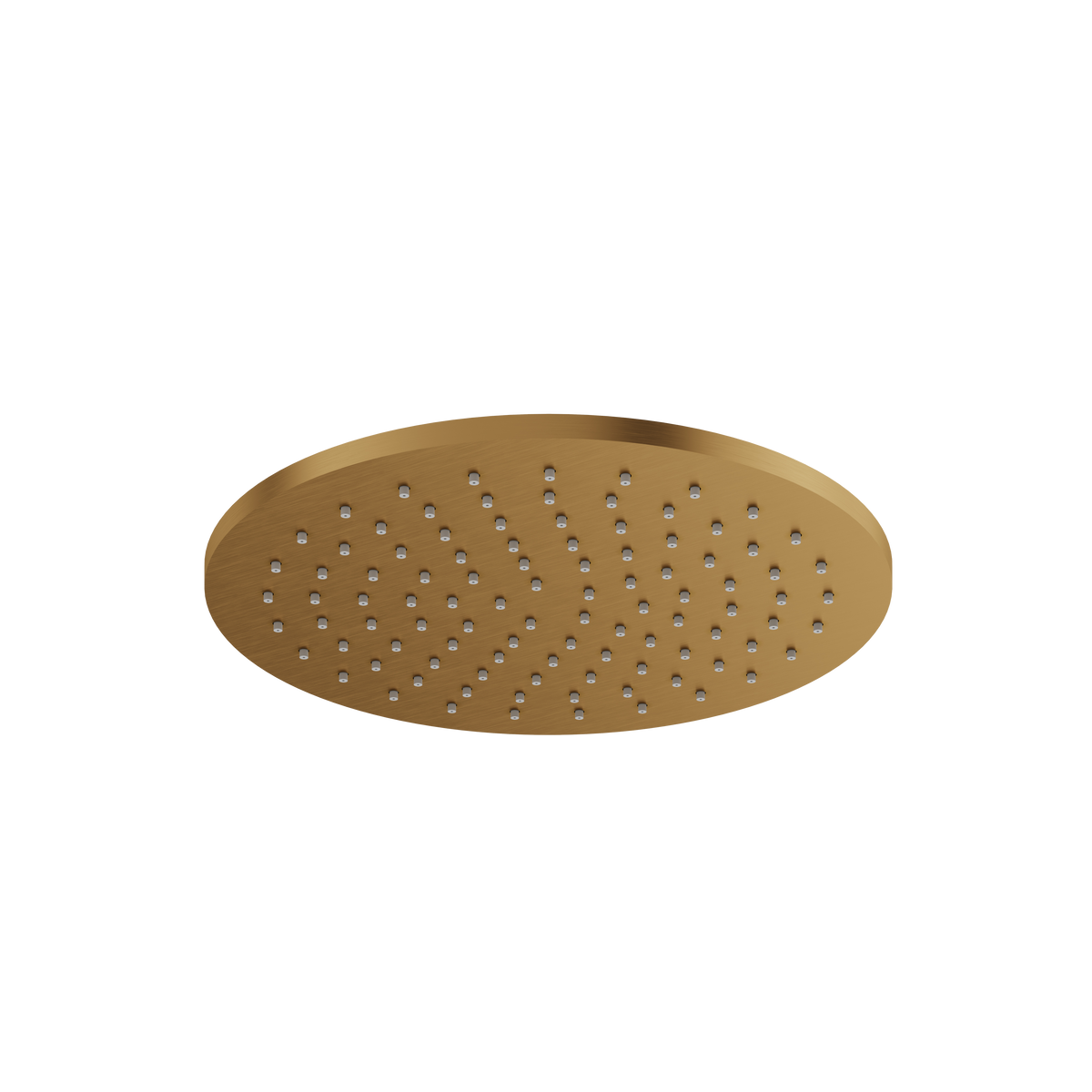 Aquabrass 10″ Round Rainhead RRH10 in brushed gold