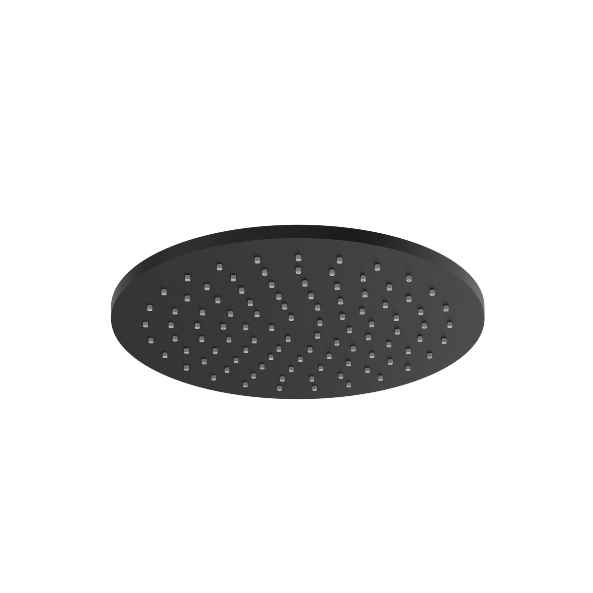 Aquabrass 10″ Round Rainhead RRH10 in black