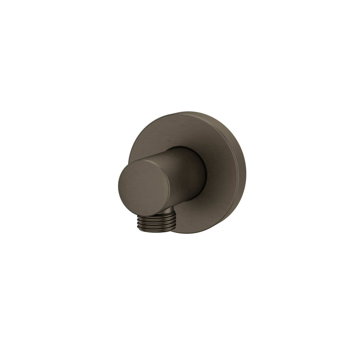 Aquabrass Round Waterway RWW09 in brushed black chrome