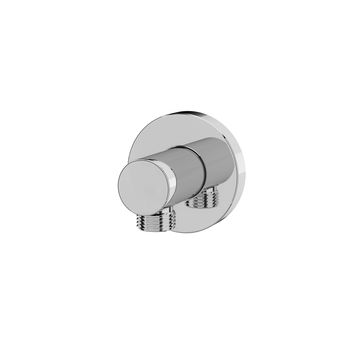 Aquabrass Round Waterway RWW09 in polished chrome