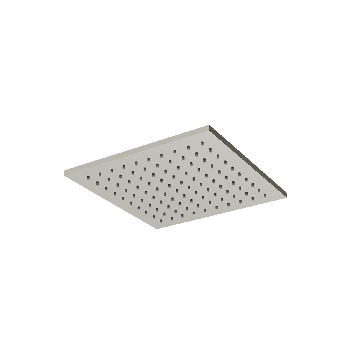 Aquabrass 10″ X 10″ Square Rainhead SRH10 in polished nickel
