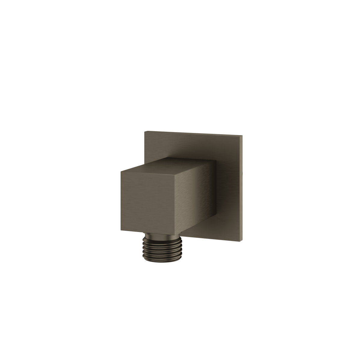 Aquabrass Square Waterway SWW08 in brushed black chrome