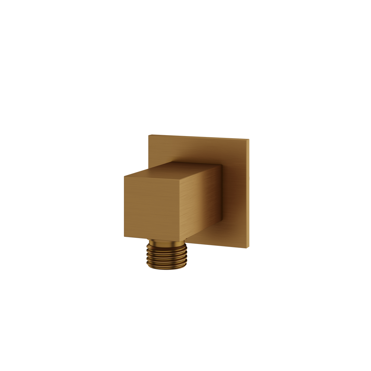 Aquabrass Square Waterway SWW08 in brushed gold