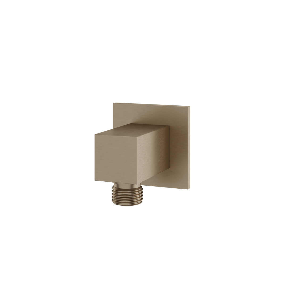 Aquabrass Square Waterway SWW08 in brushed nickel