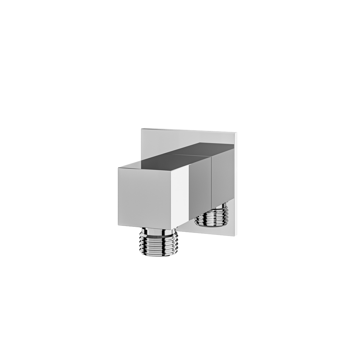 Aquabrass Square Waterway SWW08 in polished chrome