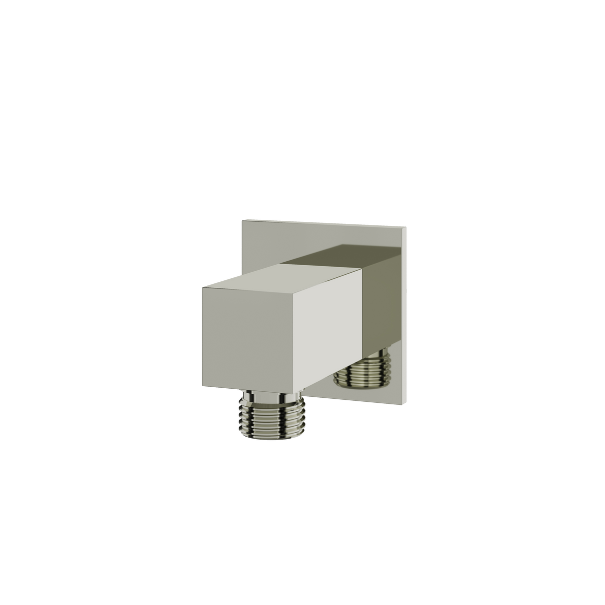 Aquabrass Square Waterway SWW08 in polished nickel