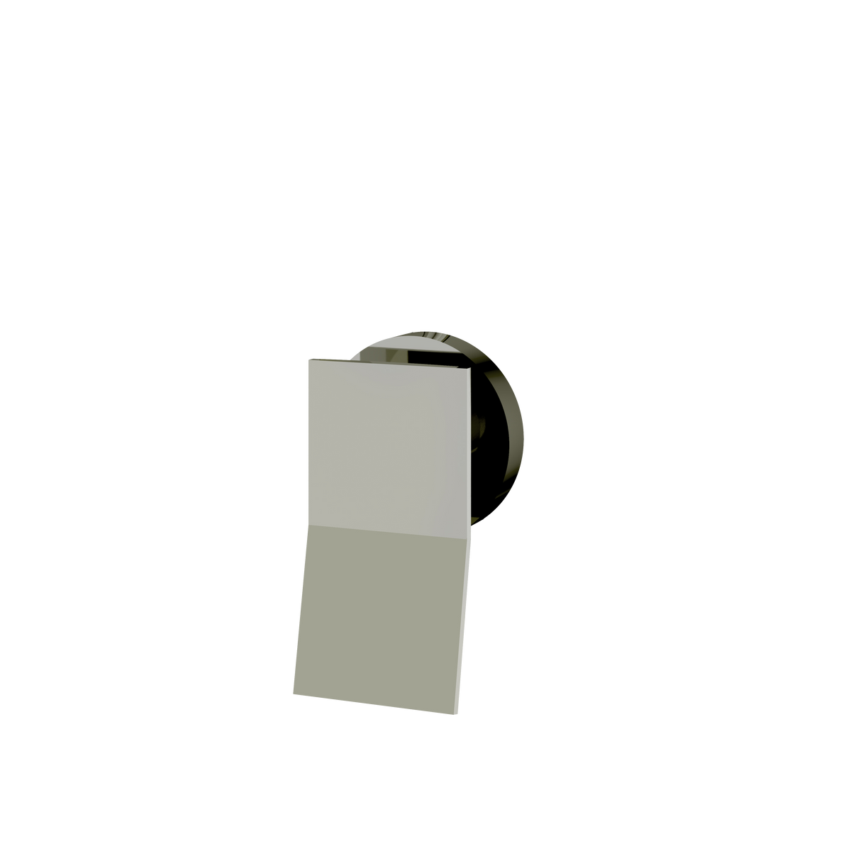 Aquabrass Chicane Optional Handle for Thermostatic Controls 19495 in polished nickel