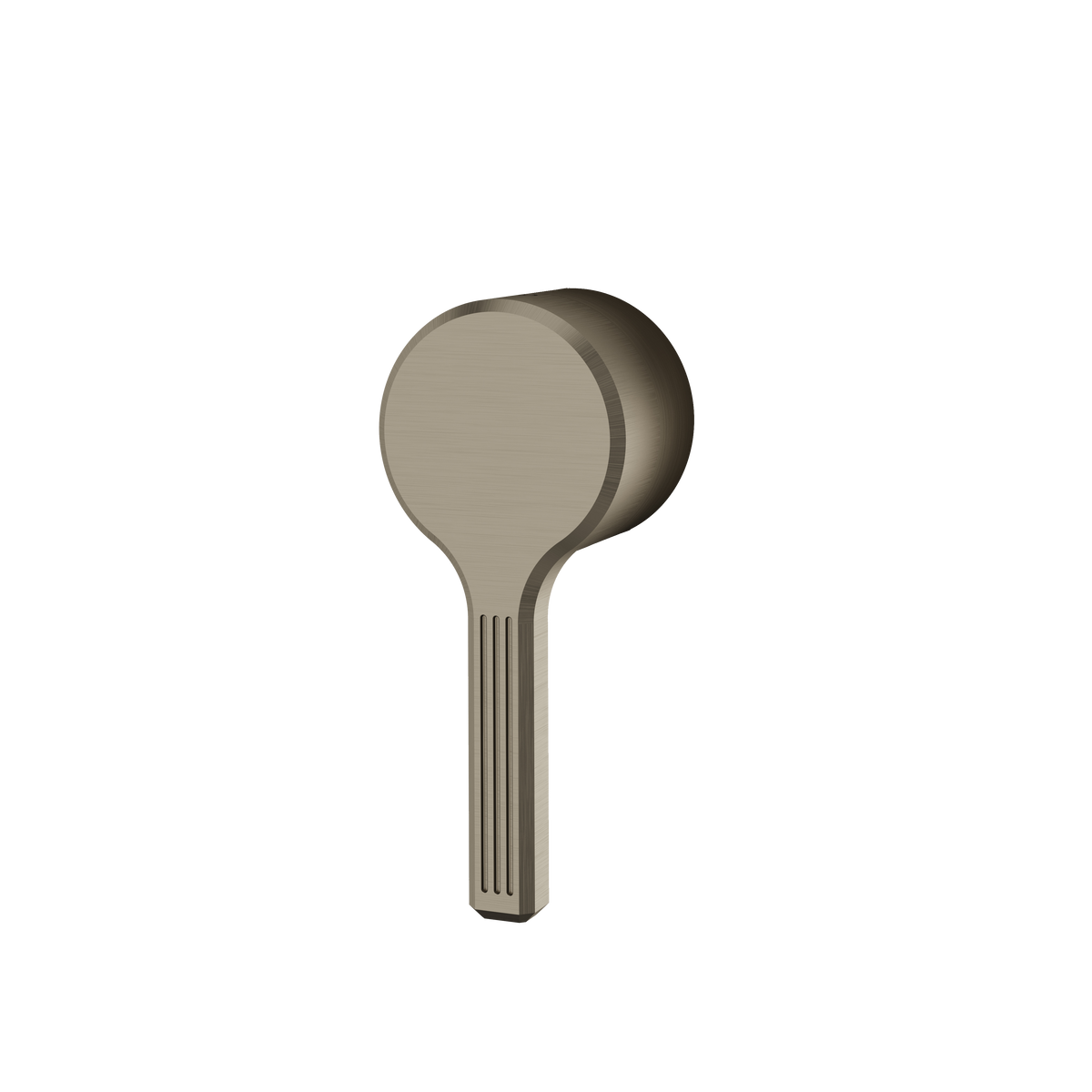 Aquabrass Ariston Optional Handle for Thermostatic Controls 47095 in brushed black chrome